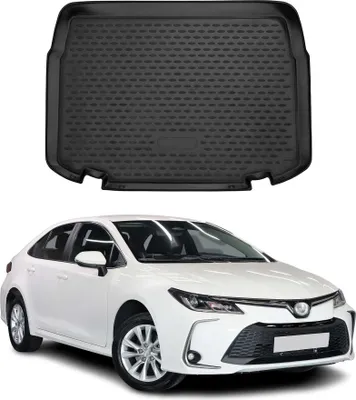 Image de Bac de coffre pour Toyota Corolla bicorps E210 2018-2024 Caoutchouc supérieur TPE