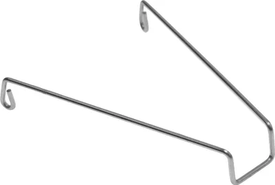 A metal accessory for a pressure cooker.