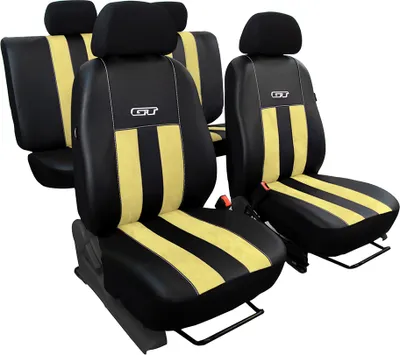 Produktbild von Autositzbezüge Universal Schonbezüge für Auto GT Alkantara , Beige