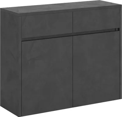 Immagine prodotto di ITAMOBY - Panche inferiore e superiore allungabili 26x72/300 cm Evolve antracite spatolato allunghe interne