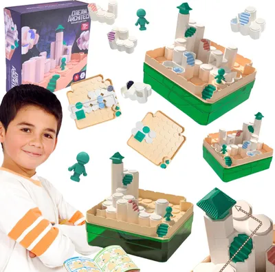 Obrázek produktu pro Stavebnice Malý architekt – Věž – Skládačka – Puzzle – Logická hra