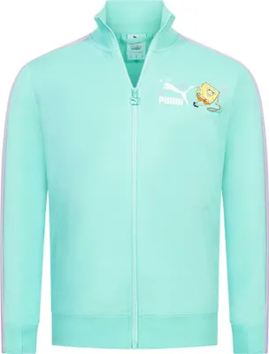 Produktbild von S|PUMA x SPONGEBOB T7 Track Herren Jacke 538961-77