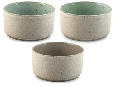 6er-Set Porzellanschalen Yoko 14 cm, sortierte Farben