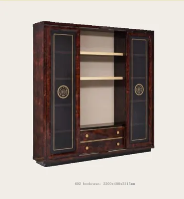 Produktbild von Design Schrank Bücherschrank Vitrine Aktenregal Office Einrichtung Regal Büro