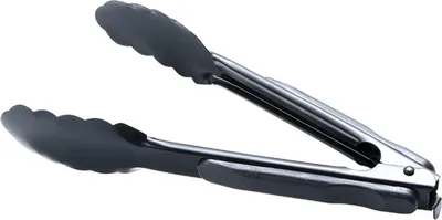 Produktbild von Food Clip Kochzange aus Edelstahl mit hitzebeständigen Metallspitzen, Küchenutensilien für Grill, BBQ, Salat