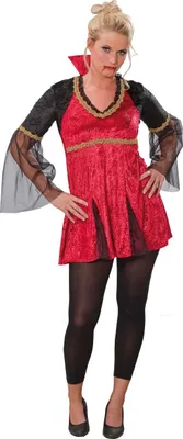 Produktbild von Draculina Vampirkostüm Kostüm Vampir Blutsaugerin Gr. 36, 38, 40, 42, Größe:42