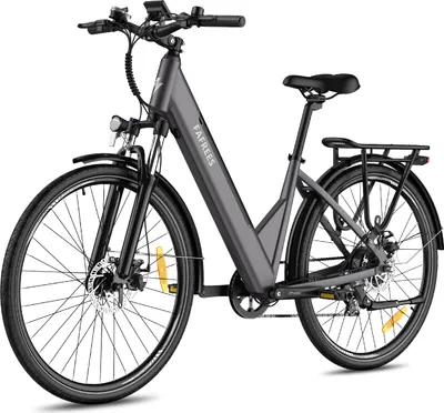 Produktbild von 27.5'' krokové městské elektrokolo 25 km/h 250W motor 36V 14,5Ah vestavěná odnímatelná baterie, 7 rychlostí Shimano