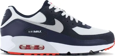 Produktbild von Nike Air Max 90 Obsidian Track Red - EU 42.5