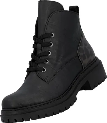 Image de Rieker Damen Stiefelette Schwarz