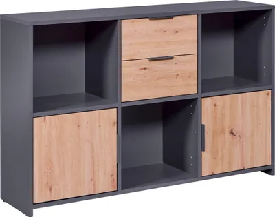 Produktbild von Inter Link Kommode Pepeto 2T2S Anthrazit