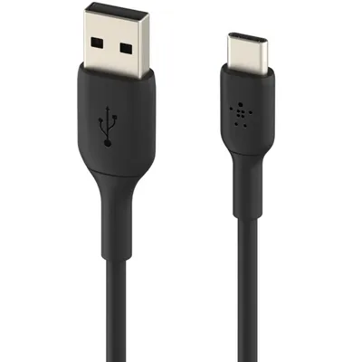 Produktbild von Belkin BOOST CHARGE USB-C/USB-A Kabel, PVC, 1m, schwarz