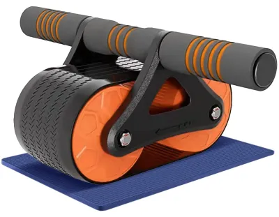 Imagen del producto de SolidKeus - Rodillo abdominal para entrenamiento en casa, con esterilla