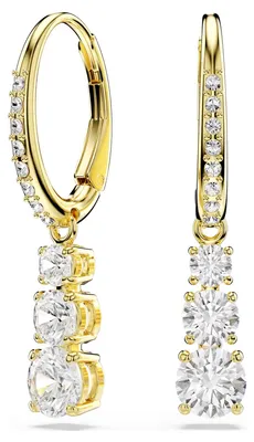 Produktbild von Swarovski Ohrringe Damen Stilla Attract Kreolen Weiß 5723300