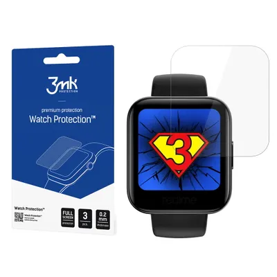 Produktbild von 3mk Display Schutzfolie Watch Protection für Realme Watch 1 0,2mm (3 Stück)