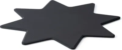 Zdjęcie produktu dla DURACORE Servierbrett Stern, Duracore schwarz Ø33,5x0,7 cm 8314 4017167831404