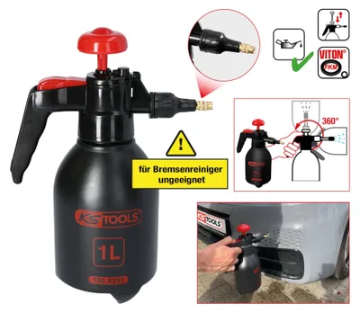 Image de KS Tools 150.8251 1508251 Industrial sprayer 1 l Black