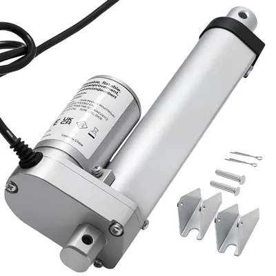 Produktbild von VEVOR Linearaktuator 12V 50,8 cm 1,4 cm/s Hohe Geschwindigkeit 99,8 kg/1000N IP54 Schutz, Normal, 4 Zoll