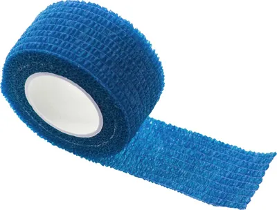 Produktbild von Selbsthaftende Bandage 2,5 cm x 4,5 m, petrol MHD 01/2026