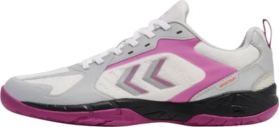 Produktbild von Hummel Speed Court Hallenschuhe Damen weiß cattleya orchid Gr 36