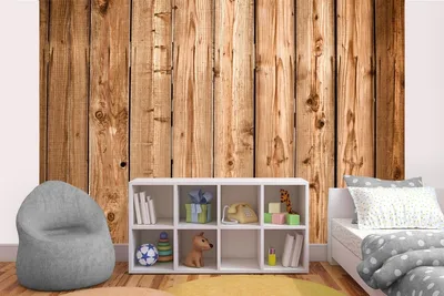 Produktbild von Vlies Fototapete HOLZPLATTENHINTERGRUND 375 x 250 cm (inkl. Kleister) - Vlies Tapete, Wandtapete, Wandbilder - Tapete für Wohnzimmer Schlafzimmer, Büro, Küche - Montagefertig