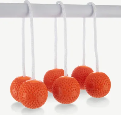 Zdjęcie produktu dla Uber Games Ladder Throwing Balls Soft - 3x2 sztuki - Oficjalna seria z miękkimi piłeczkami golfowymi najwyższej jakości - Pomarańczowy