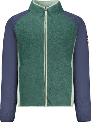 Produktbild von Herren Fleece-Langarmshirt mit Reißverschluss und Norwegen-Details