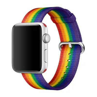 Produktbild von Apple MQ4F2ZM/A, Band, Smartwatch, Mehrfarbig, Apple, Watch Models 38mm Case, Nylon