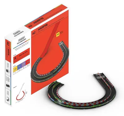 Produktbild von Candylab Spielzeugstraße Road System - Haarnadelkurve für Candycar