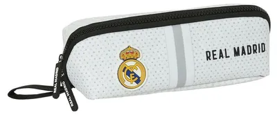 Productafbeelding van Multifunctionele tas Real Madrid C.F., wit en grijs, 20 x 8 x 8 cm