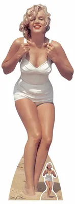 Obrázek produktu pro Marilyn Monroe - Plavky Celebrity Star VIP Stand-up Standy - 63x172 cm