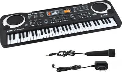 Produktbild von Einsteiger Keyboard E-Piano Kinder Piano keyboard 61 Tasten Mikrofon Geschenk