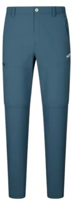 Productafbeelding van HALTI Pallas Cool Stretch heren outdoorbroek, afritsbaar, blauw, maat XL