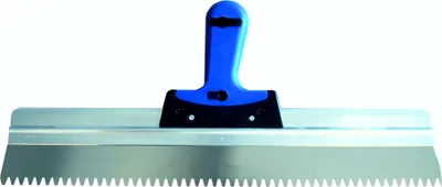 Produktbild von Alu-Rakel / Flächenspachtel rostfrei, Trapezzahnung
