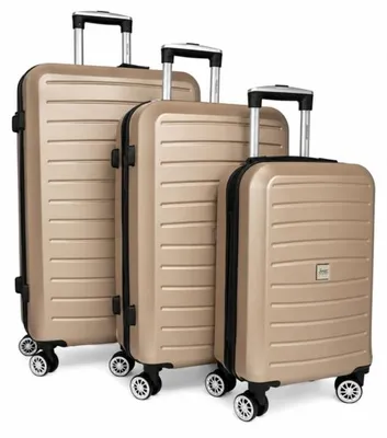 Productafbeelding van Sunset Kofferset Champagnekleurig 95/56/27 L Set van 3