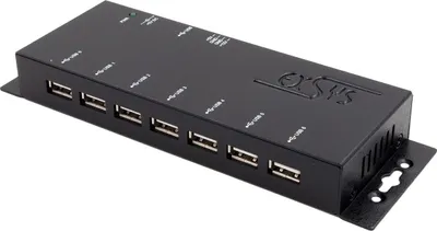 Obrázek produktu pro Exsys EX-1177-2S USB 2.0 Hub mit 15KV ESDÜberspannungs-Schutz