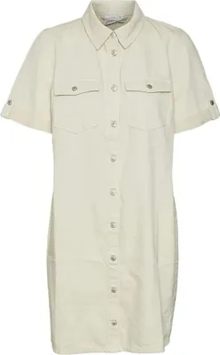 Produktbild von Vero Moda Jennie Kurzes Kurzarmkleid Beige S Damen Beige S