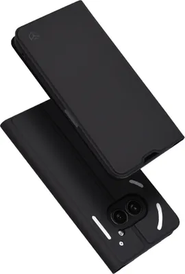 Produktbild von Techsuit Magskin Book Wallet Klapphülle für Nothing Phone (2a) - Schwarz