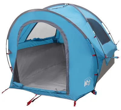 Image de Tente de voiture avec toit vidaXL, bleue, 200 x 170 x 170 cm, en polyester et acier
