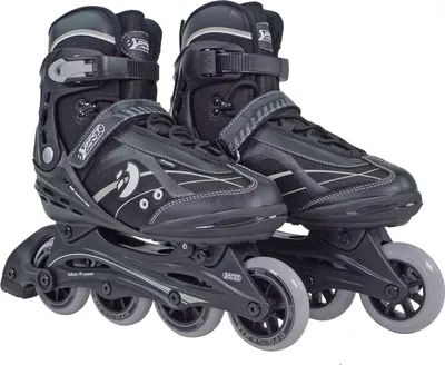 Produktbild von Best Sporting Inline Skates für Teenager + Erwachsene, verstellbar, ABEC 7 Carbon, schwarz