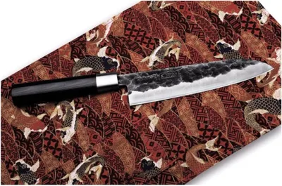 Produktbild von Samura Blacksmith Santoku geschmiedet Universalmesser Küchenmesser