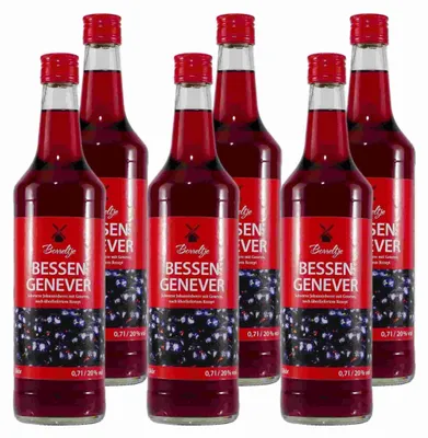 Produktbild von Boente Bessen Genever (6 x 0,7L)