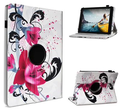 Produktbild von Tablet Hülle für Samsung Galaxy Tab A9+/ A9 Plus Tasche Schutzhülle 360° DrehbarFarbe 360 Uni:Motiv 7