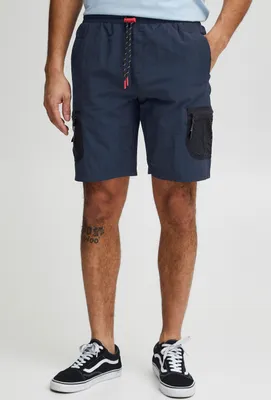 Produktbild von Indicode IDPeter Herren Shorts Cargoshorts Bermuda Kurze Hose mit Taschen und Kordeln Regular Fit