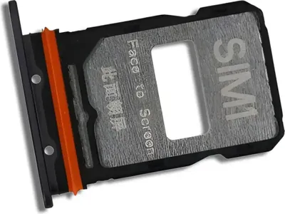 Produktbild von Original Dual-SIM-Kartenhalter für Xiaomi Poco F7 Pro 5G (24117RK2CG) Schwarz
