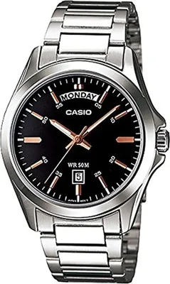 Produktbild von Casio Collection MTP-1370D-1A2 Herrenuhr Edelstahlarmband