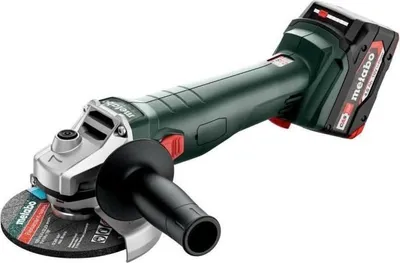 Immagine prodotto di Smerigliatrice angolare a batteria METABO W 18 L 9-125, 18 V, 125 mm, 2 batterie da 4,0 Ah, MetaBOX 165 L