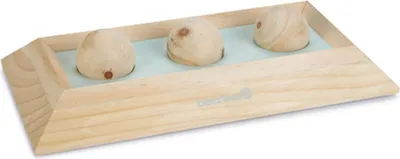 Produktbild von Beeztees Intelligenzspielzeug - Ballira - Nager - Holz - mint - 30x15x7 cm