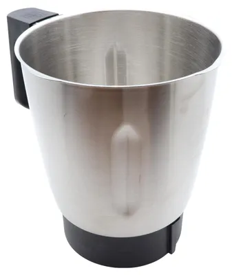 Productafbeelding van Moulinex glazen kom, pot, beker met handvat, geschikt voor robotkeukenmachines ClickChef HF452 HF456
