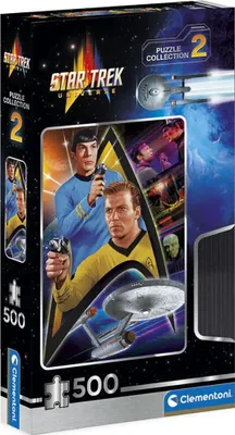 Obrázok produktu pre Clementoni Puzzle Star Trek 500 elementów - Oryginalny produkt do układania