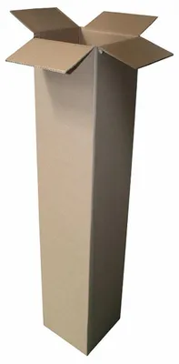 Produktbild von 1x Faltkarton Versandhülsen 1100x200x200mm 1-wellig braun